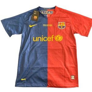 2009 Barcelona Home Retro #10 Messi Jersey